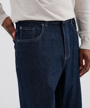 Jean en coton coupe loose homme vue2 - GEMO 4G HOMME - GEMO