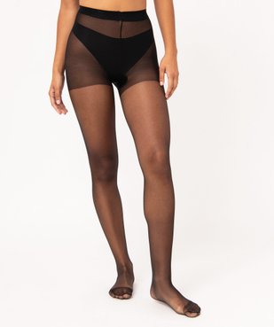 Collant femme en voile effet brillant vue2 - GEMO(HOMWR FEM) - GEMO