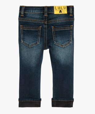 Jean bébé garçon brut coupe skinny – Lulu Castagnette vue2 - LULUCASTAGNETTE - GEMO