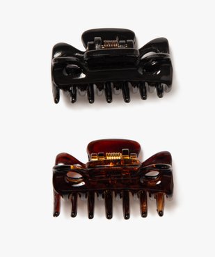 Pince crabe petit format femme (lot de 2) vue1 - GEMO (ACCESS) - GEMO