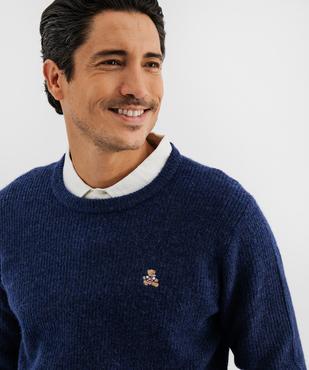 Pull col rond homme - LuluCastagnette vue2 - LULUCASTAGNETTE - GEMO