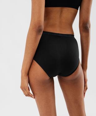Culotte midi en coton et dentelle femme - Chic de Sloggi vue4 - SLOGGI - GEMO