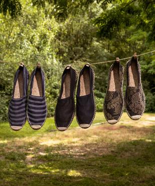 Espadrilles classiques en coton et corde homme vue7 - GEMO (PLAGE) - GEMO