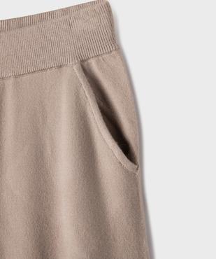 Pantalon ample en maille fluide fille vue3 - GEMO (JUNIOR) - GEMO