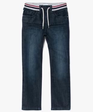 Jean Regulard brut taille élastiquée vue1 - GEMO (ENFANT) - GEMO