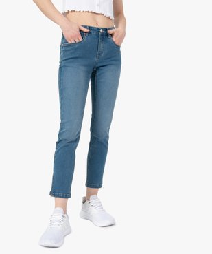 Jean femme coupe skinny longueur 7/8ème  vue1 - GEMO (JEAN) - GEMO