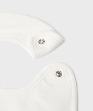 Bavoir naissance en jersey de coton (lot de 3) vue3 - GEMO 4G BEBE - GEMO