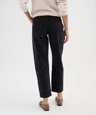 Pantalon chino coupe regular femme vue2 - GEMO(FEMME PAP) - GEMO