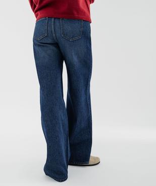 Jean extra wide leg taille normal en denim léger femme vue3 - GEMO 4G FEMME - GEMO
