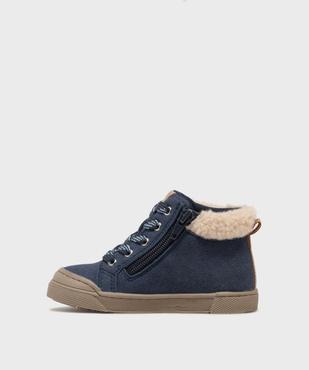 Chaussures montantes avec col fantaisie garçon - LuluCastagnette vue3 - LULUCASTAGNETTE - GEMO