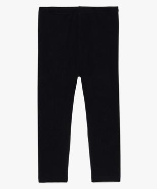 Legging court fille coloris uni en coton vue1 - GEMO (ENFANT) - GEMO