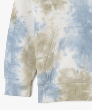 Sweat à capuche tie-and-dye garçon vue3 - GEMO 4G GARCON - GEMO