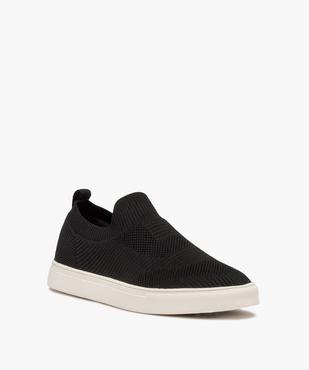 Baskets homme style chaussettes en maille unie vue2 - GEMO (SPORTSWR) - GEMO