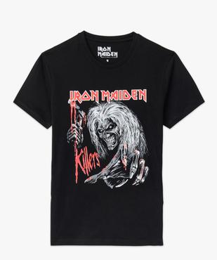 Tee-shirt manches courtes imprimé homme - Iron Maiden vue4 - IRON MAIDEN - GEMO