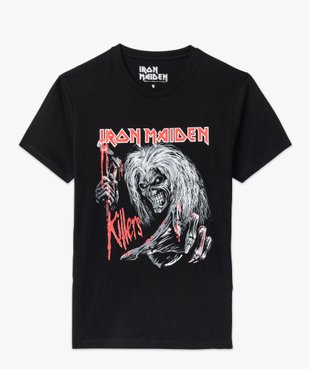 Tee-shirt manches courtes imprimé homme - Iron Maiden vue4 - IRON MAIDEN - GEMO