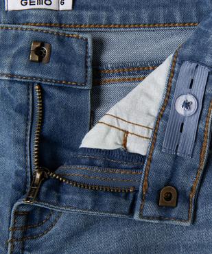 Bermuda en jean stretch coupe Regular garçon vue6 - GEMO (ENFANT) - GEMO