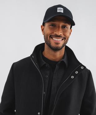 Manteau droit à double col amovible homme vue1 - GEMO (HOMME) - GEMO
