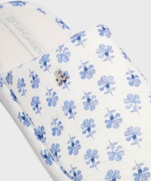 Chaussons mules à motifs fleuris femme - LuluCastagnette vue6 - LULUCASTAGNETTE - GEMO
