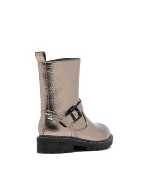 Boots fille fourrées effet métallisé avec boucle fantaisie et à zip vue5 - LOVELY WINGS - GEMO
