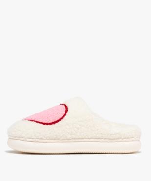 Chaussons mules chaudes et douillettes femme vue3 - GEMO 4G FEMME - GEMO