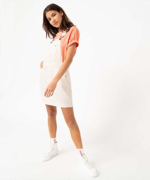 Robe salopette femme en jean - Camps United  vue2 - CAMPS UNITED - GEMO