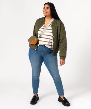 Veste fine matelassée femme grande taille vue6 - GEMO 4G GT - GEMO