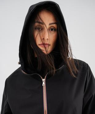 Manteau à capuche avec doublure chaude femme vue2 - GEMO 4G FEMME - GEMO