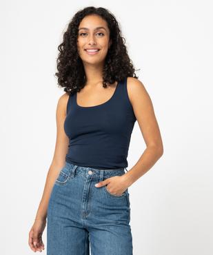 Débardeur femme uni col rond vue2 - GEMO(FEMME PAP) - GEMO