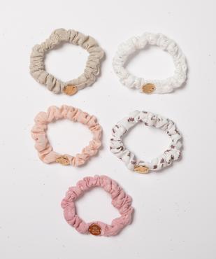 Chouchous pour les cheveux fille (lot de 5) - LuluCastagnette vue1 - LULU CASTAGNETT - GEMO