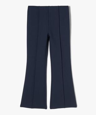 Pantalon en maille coupe flare fille vue1 - GEMO 4G FILLE - GEMO