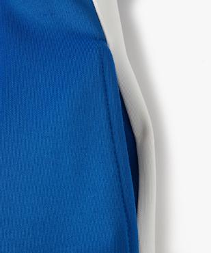 Pantalon de jogging large avec bandes contrastantes fille vue3 - GEMO (JUNIOR) - GEMO