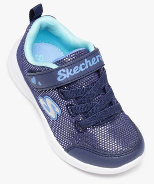 Baskets fille effet pailleté - Sketchers  vue5 - SKECHERS - GEMO