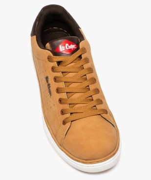 Baskets homme tige basse unie à lacets – Lee Cooper Smart Dessus suédé vue5 - LEE COOPER - GEMO