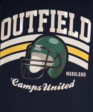 Tee-shirt manches longues imprimé garçon - Camps United vue2 - CAMPS GEMO FOR GOOD - GEMO