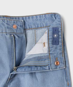 Jean wide leg avec taille ajustable fille vue2 - GEMO (ENFANT) - GEMO