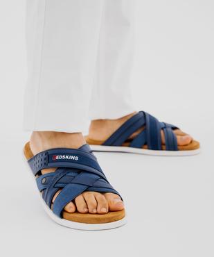 Mules à brides croisées et semelle sport homme - Redskins vue1 - REDSKINS - GEMO