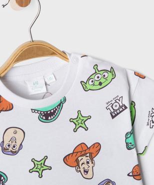 Tee-shirt manches courtes en jersey de coton imprimé Toy Story bébé garçon - Disney Baby vue2 - TOY STORY - GEMO