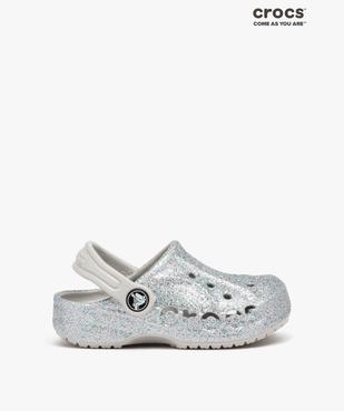 Sabots souples plage fille unis à paillettes - Crocs vue1 - CROCS - GEMO