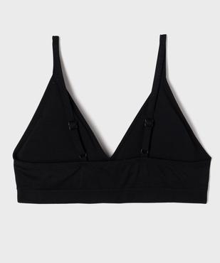 Brassière à fines bretelles avec mousses amovibles fille vue3 - GEMO 4G FILLE - GEMO