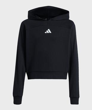 Sweat à capuche cropped fille - Adidas vue1 - ADIDAS - GEMO