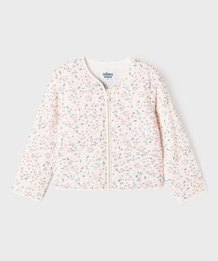 Veste en gaze de coton à motifs fleuris fille vue2 - GEMO 4G FILLE - GEMO