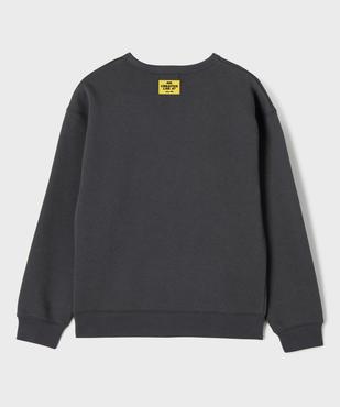 Sweat en molleton moelleux garçon vue3 - GEMO (JUNIOR) - GEMO