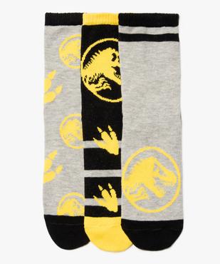 Chaussettes garçon à motifs dinosaures (lot de 3) - Jurassic World   vue1 - JURASSIC - GEMO