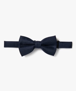 Nœud papillon uni et ajustable homme vue1 - GEMO 4G HOMME - GEMO