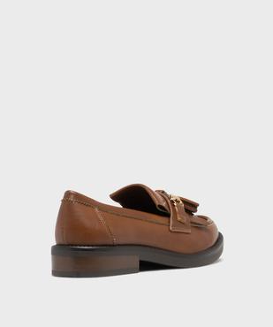 Mocassins avec bride métallique et patte mexicaine femme - Follow Me vue4 - FOLLOW ME - GEMO