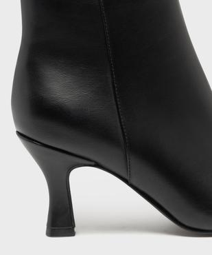 Bottines à talon fin et bout pointu femme - Follow Me vue6 - FOLLOW ME G4G - GEMO