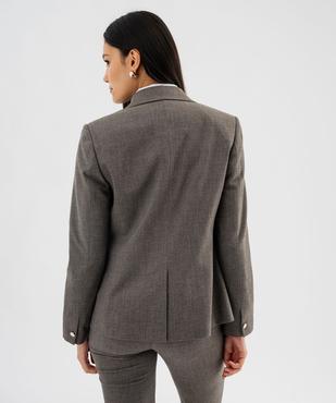 Veste de blazer coupe cintrée femme vue3 - GEMO(FEMME PAP) - GEMO