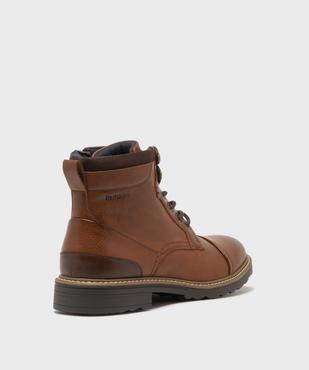 Low-boots à bout droit à lacets homme - Redskins vue4 - REDSKINS - GEMO