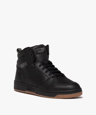 Baskets homme mid-cut unies à lacets - Puma Rebound  vue2 - PUMA - GEMO