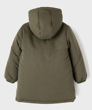 Parka à capuche déperlante et fourrée fille vue5 - GEMO (ENFANT) - GEMO